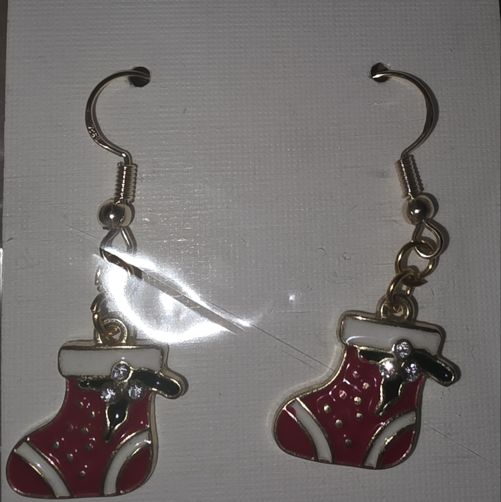 10 for $25!!!stocking earrings new